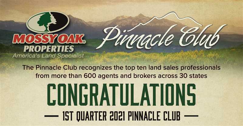2021 First Quarter Pinnacle Club