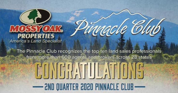 2020 Second Quarter Pinnacle Club