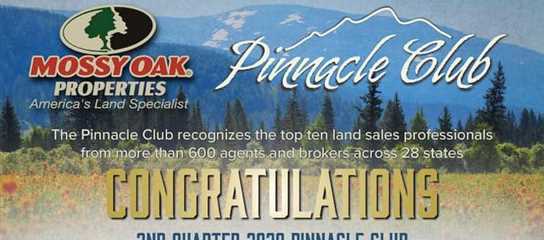 2020 Second Quarter Pinnacle Club