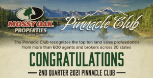 2021 2nd Quarter Pinnacle Club