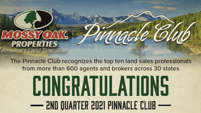 2021 2nd Quarter Pinnacle Club