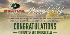 2021 4th Quarter Pinnacle Club