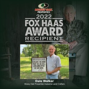 2022 Fox Haas Award - Dale Walker