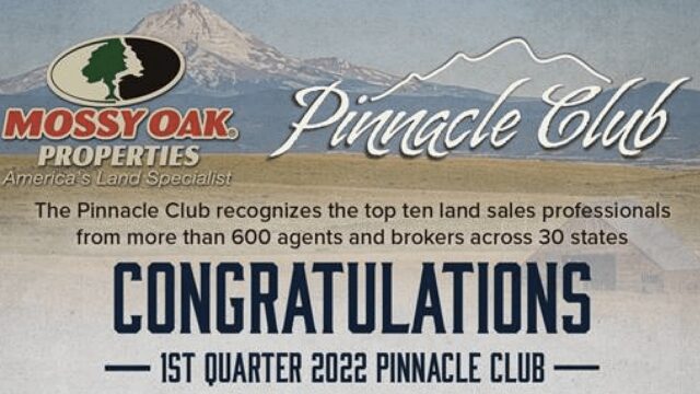 2022 1st Quarter Pinnacle Club